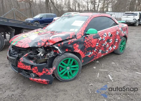 2008 Volkswagen Eos Lux from USA, damaged, VIN WVWFA71F98V013721